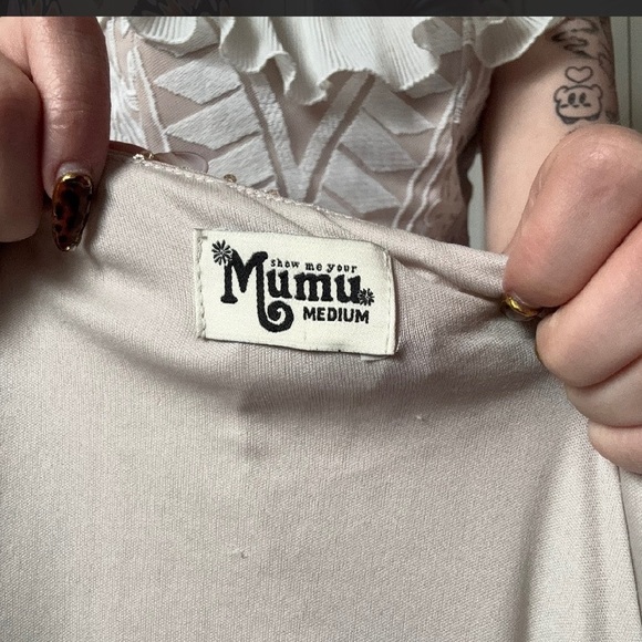 MUMU SPARKLY SHORT DRESS MEDIUM - Picture 4 of 4